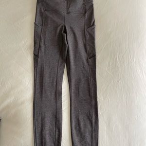 Lululemon darkish grey leggings. Size 4.